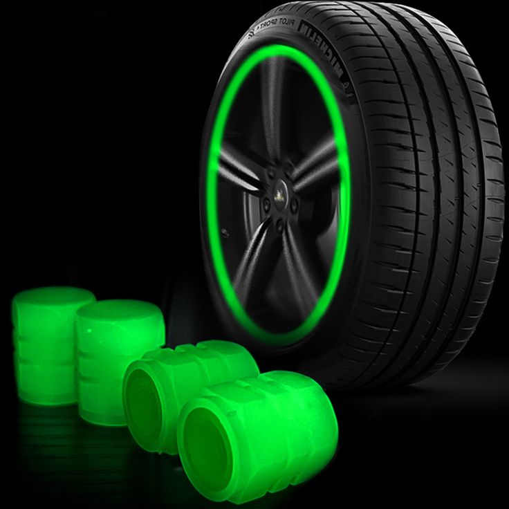 Car Luminous Tire Valve Cap(4 pcs set)