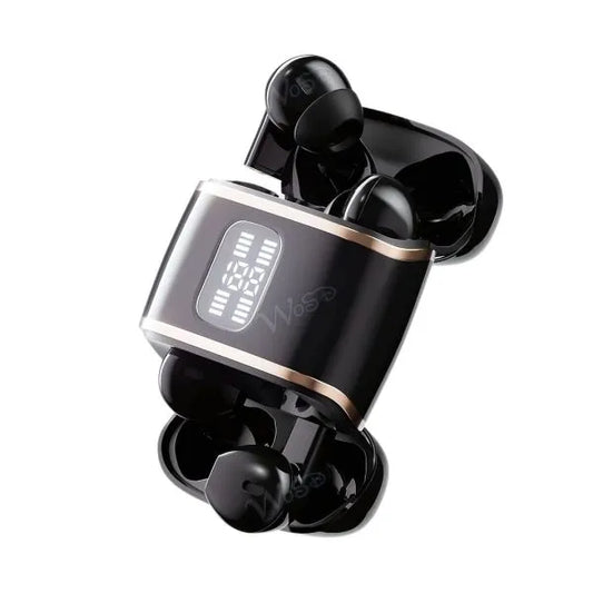 Twin Couple Earbuds LED Display