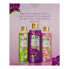 Lux Body Wash Magical Orchid + Aloe Vera 250ml - FREE Vanity Light