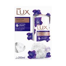 Lux Body Wash Magical Orchid + Aloe Vera 250ml - FREE Vanity Light